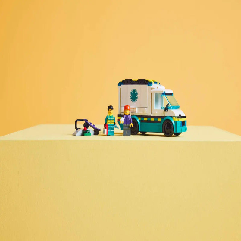 Lego 60451 City Emergency Ambulance (184 Pieces)