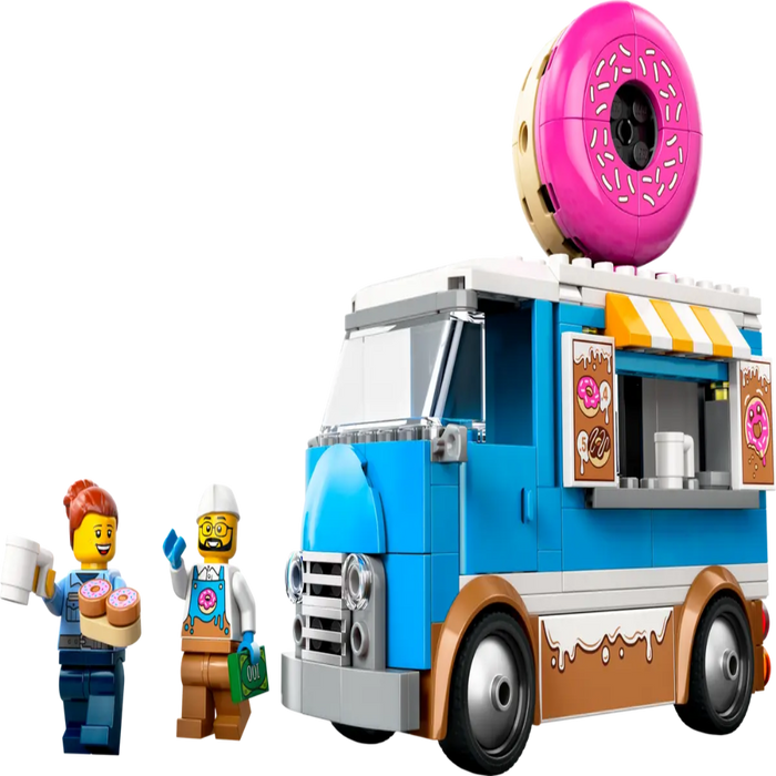 Lego 60452 City Donut Truck (196 Pieces)-Construction-LEGO-Toycra