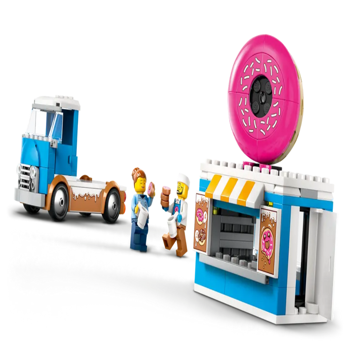 Lego 60452 City Donut Truck (196 Pieces)-Construction-LEGO-Toycra