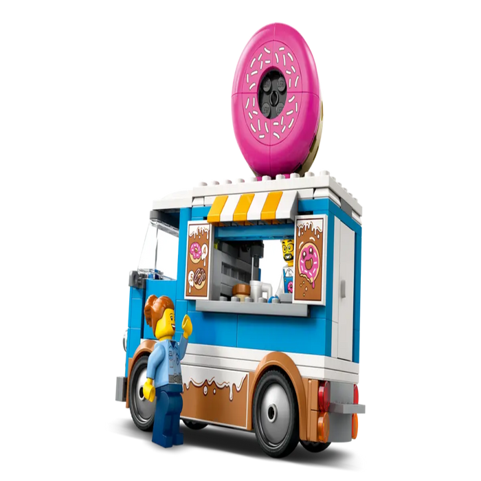 Lego 60452 City Donut Truck (196 Pieces)-Construction-LEGO-Toycra