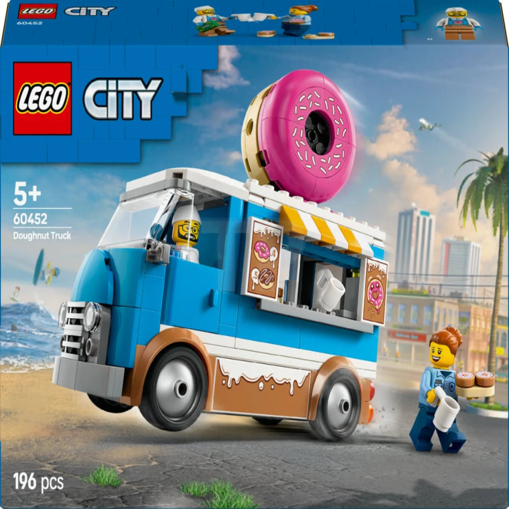 Lego 60452 City Donut Truck (196 Pieces)