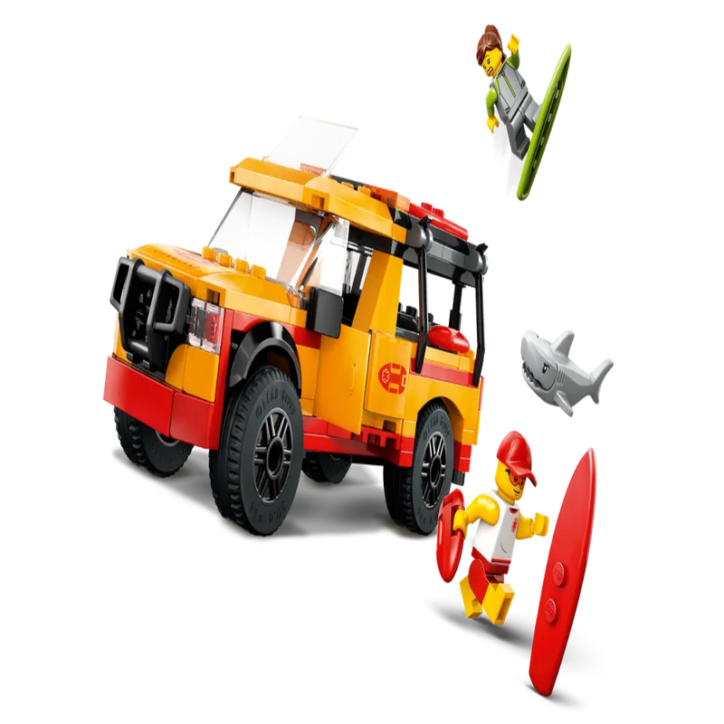 Lego 60453 City Lifeguard Beach Rescue Truck (214 Pieces)