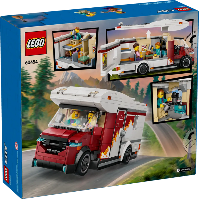 Lego 60454 City Holiday Adventure Camper Van (385 Pieces)-Construction-LEGO-Toycra