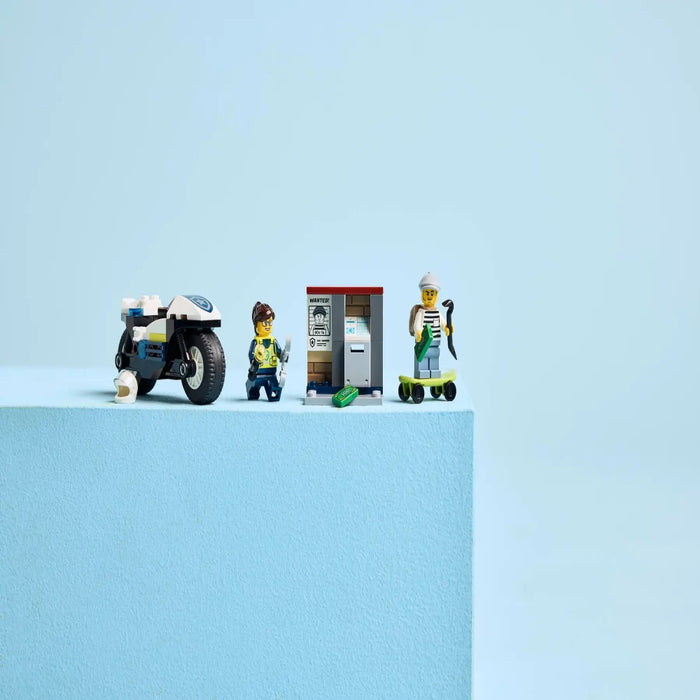 Lego 60455 City Police Motorcycle Chase (65 Pieces)-Construction-LEGO-Toycra