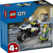 Lego 60455 City Police Motorcycle Chase (65 Pieces)