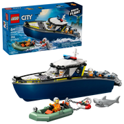 Lego 60456 City Police Boat Chase (264 Pieces)