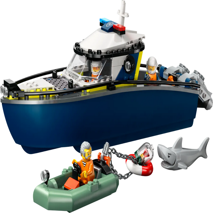Lego 60456 City Police Boat Chase (264 Pieces)-Construction-LEGO-Toycra