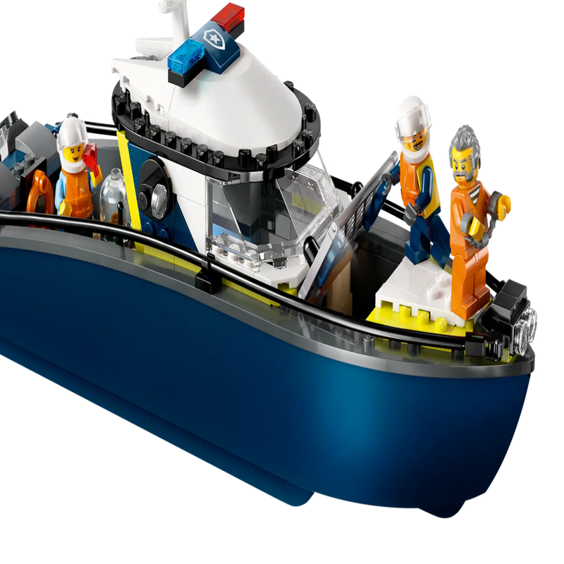 Lego 60456 City Police Boat Chase (264 Pieces)