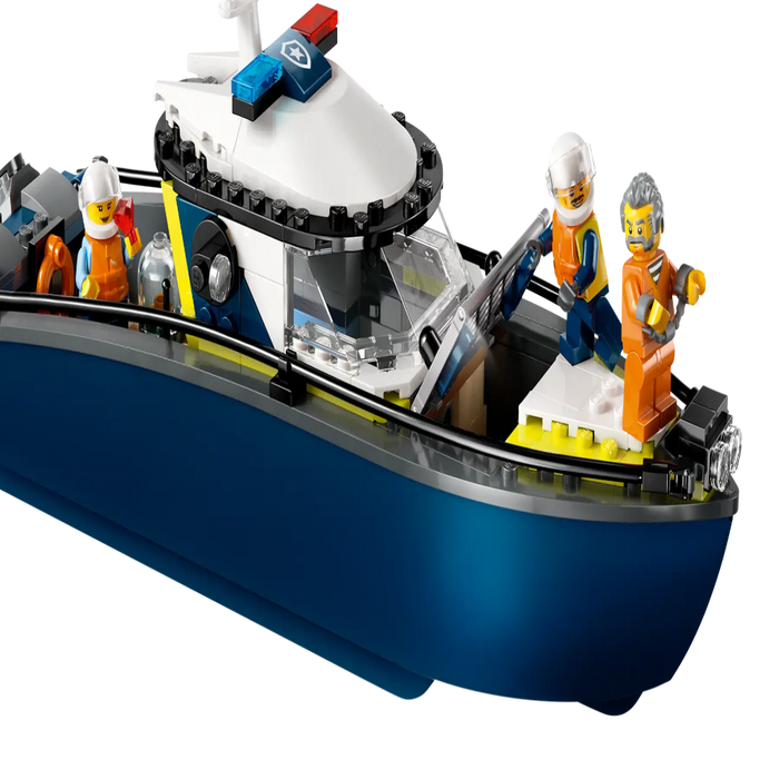 Lego 60456 City Police Boat Chase (264 Pieces)-Construction-LEGO-Toycra