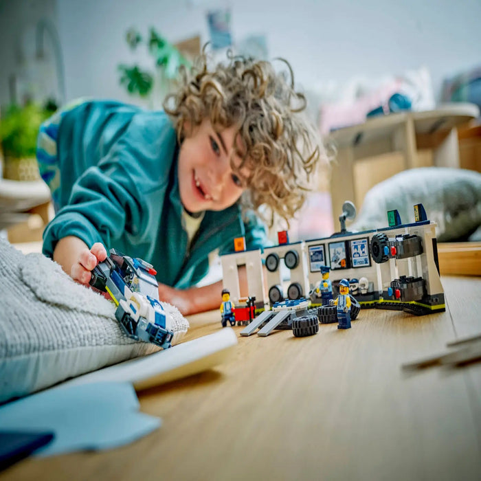 Lego 60457 City Custom Police Car Garage (489 Pieces)-Construction-LEGO-Toycra