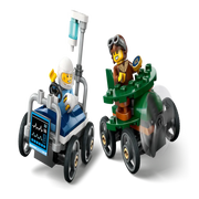 Lego 60459 City Airplane Vs. Hospital Bed Race Car Pack (70 Pieces)