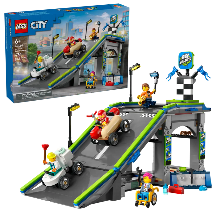 Lego 60460 City No Limits Race Car Ramp Track (436 Pieces)-Construction-LEGO-Toycra