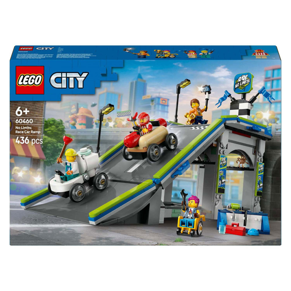Lego 60460 City No Limits Race Car Ramp Track (436 Pieces)