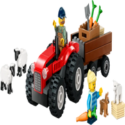 Lego 60461 City Red Farm Tractor With Trailer & Sheep (116 Pieces)