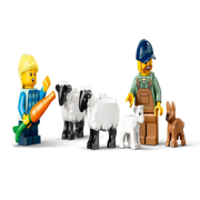 Lego 60461 City Red Farm Tractor With Trailer & Sheep (116 Pieces)