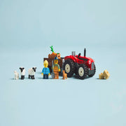 Lego 60461 City Red Farm Tractor With Trailer & Sheep (116 Pieces)