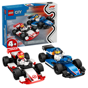 Lego 60464 City F1 Williams Racing & Haas F1 Race Cars (92 Pieces)