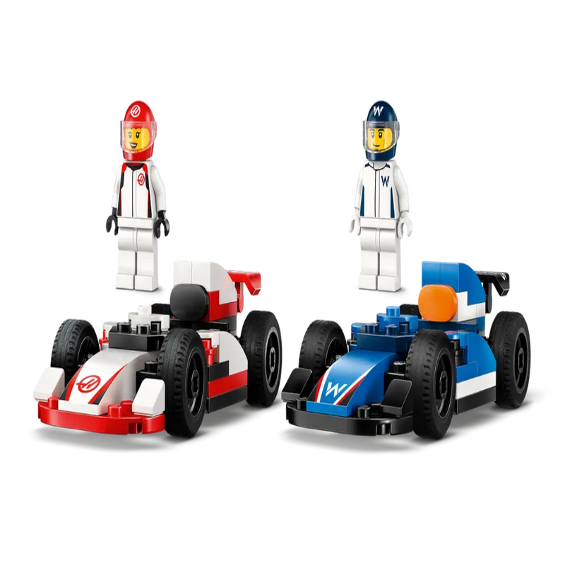 Lego 60464 City F1 Williams Racing & Haas F1 Race Cars (92 Pieces)