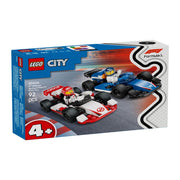 Lego 60464 City F1 Williams Racing & Haas F1 Race Cars (92 Pieces)