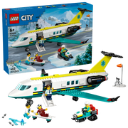 Lego 60465 City Emergency Air Ambulance Airplane (403 Pieces)