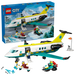 Lego 60465 City Emergency Air Ambulance Airplane (403 Pieces)-Construction-LEGO-Toycra