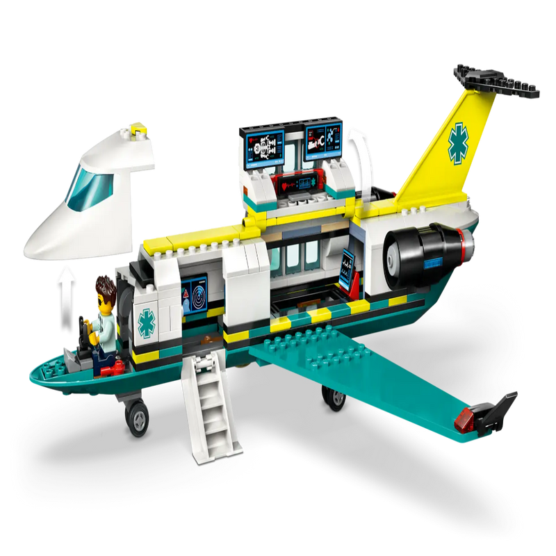 Lego 60465 City Emergency Air Ambulance Airplane (403 Pieces)