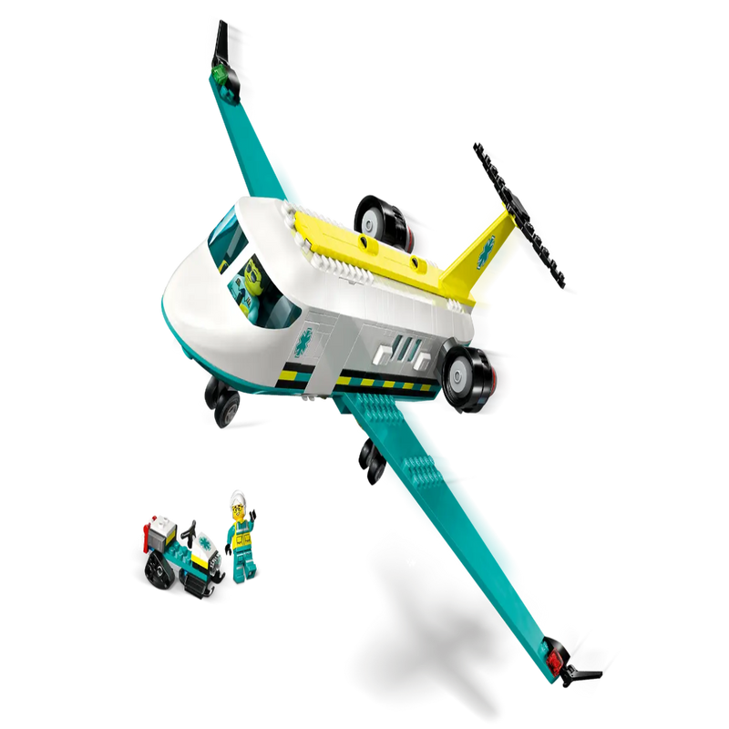 Lego 60465 City Emergency Air Ambulance Airplane (403 Pieces)
