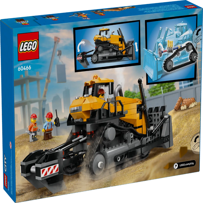 Lego 60466 City Yellow Bulldozer (682 Pieces)-Construction-LEGO-Toycra