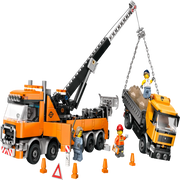 Lego 60467 City Heavy-Duty Recovery Tow Truck With Crane (793 Pieces)