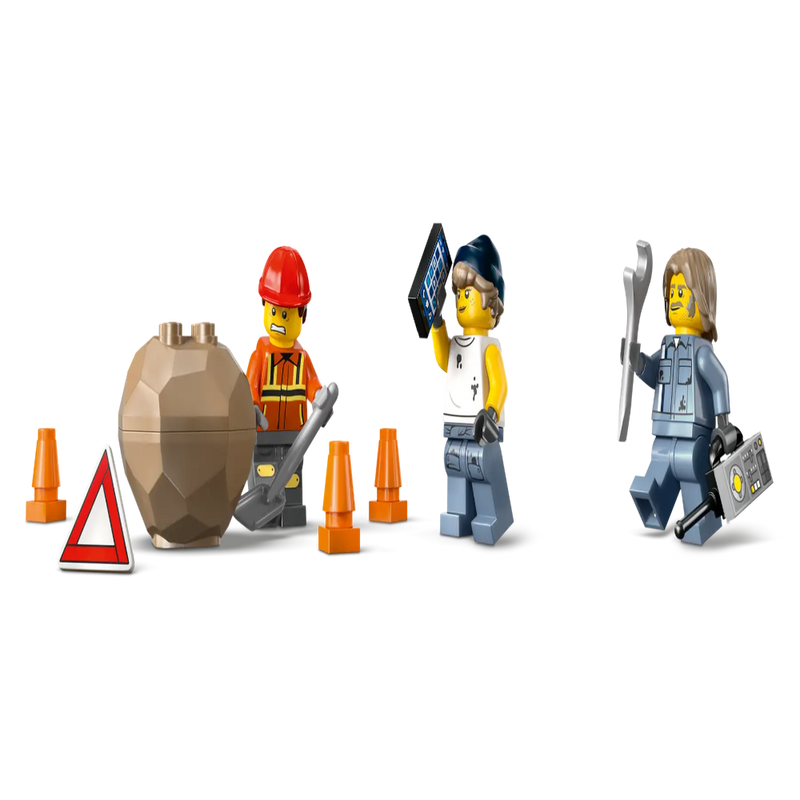 Lego 60467 City Heavy-Duty Recovery Tow Truck With Crane (793 Pieces)