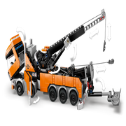 Lego 60467 City Heavy-Duty Recovery Tow Truck With Crane (793 Pieces)