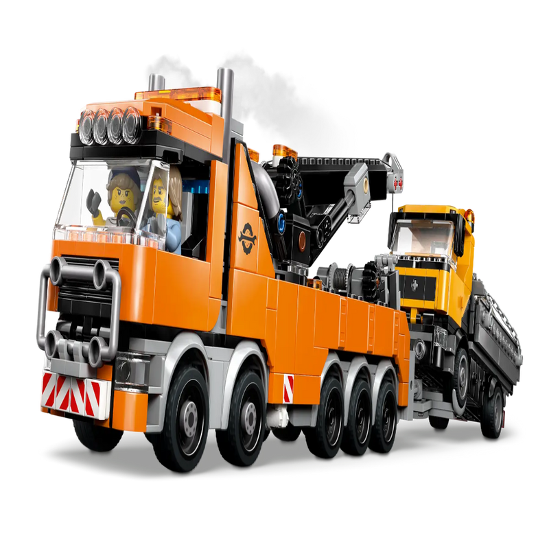 Lego 60467 City Heavy-Duty Recovery Tow Truck With Crane (793 Pieces)