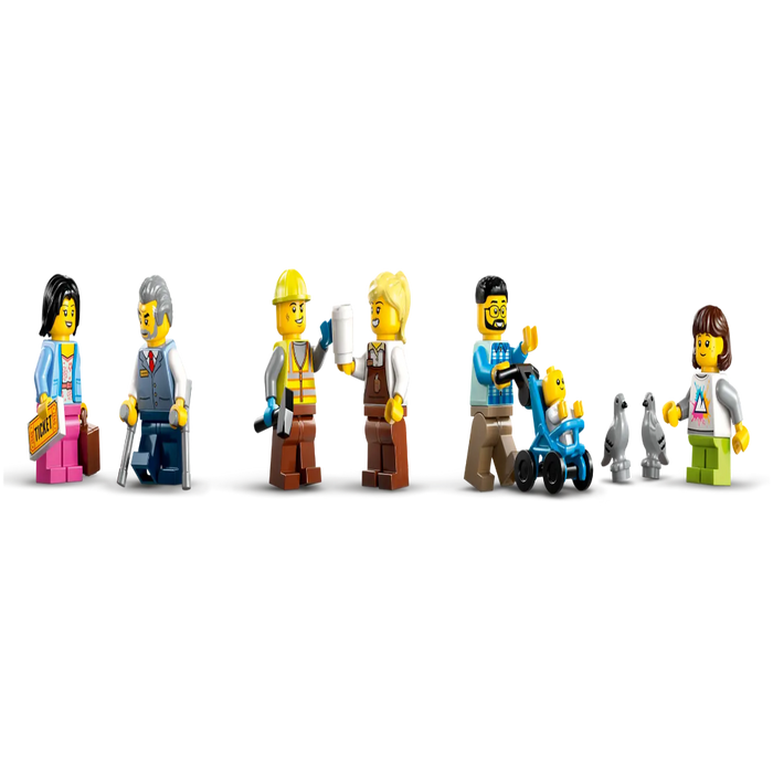 Lego 60469 City Central Train Station (752 Pieces)-Construction-LEGO-Toycra