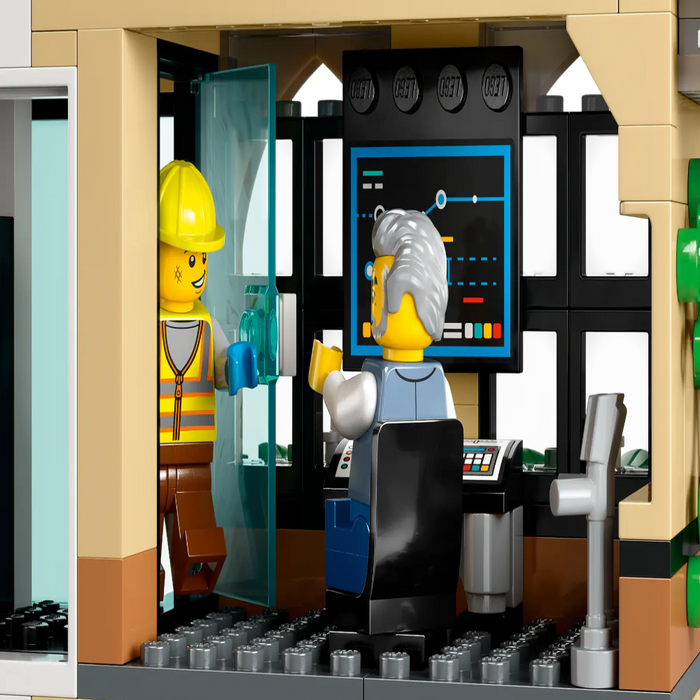 Lego 60469 City Central Train Station (752 Pieces)-Construction-LEGO-Toycra