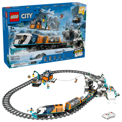 Lego 60470 City Explorers' Arctic Polar Express Train (1517 Pieces)-Construction-LEGO-Toycra