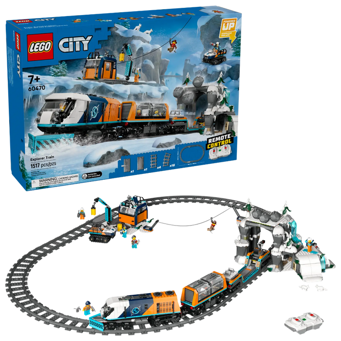 Lego 60470 City Explorers' Arctic Polar Express Train (1517 Pieces)-Construction-LEGO-Toycra