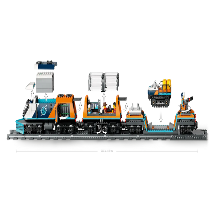 Lego 60470 City Explorers' Arctic Polar Express Train (1517 Pieces)-Construction-LEGO-Toycra