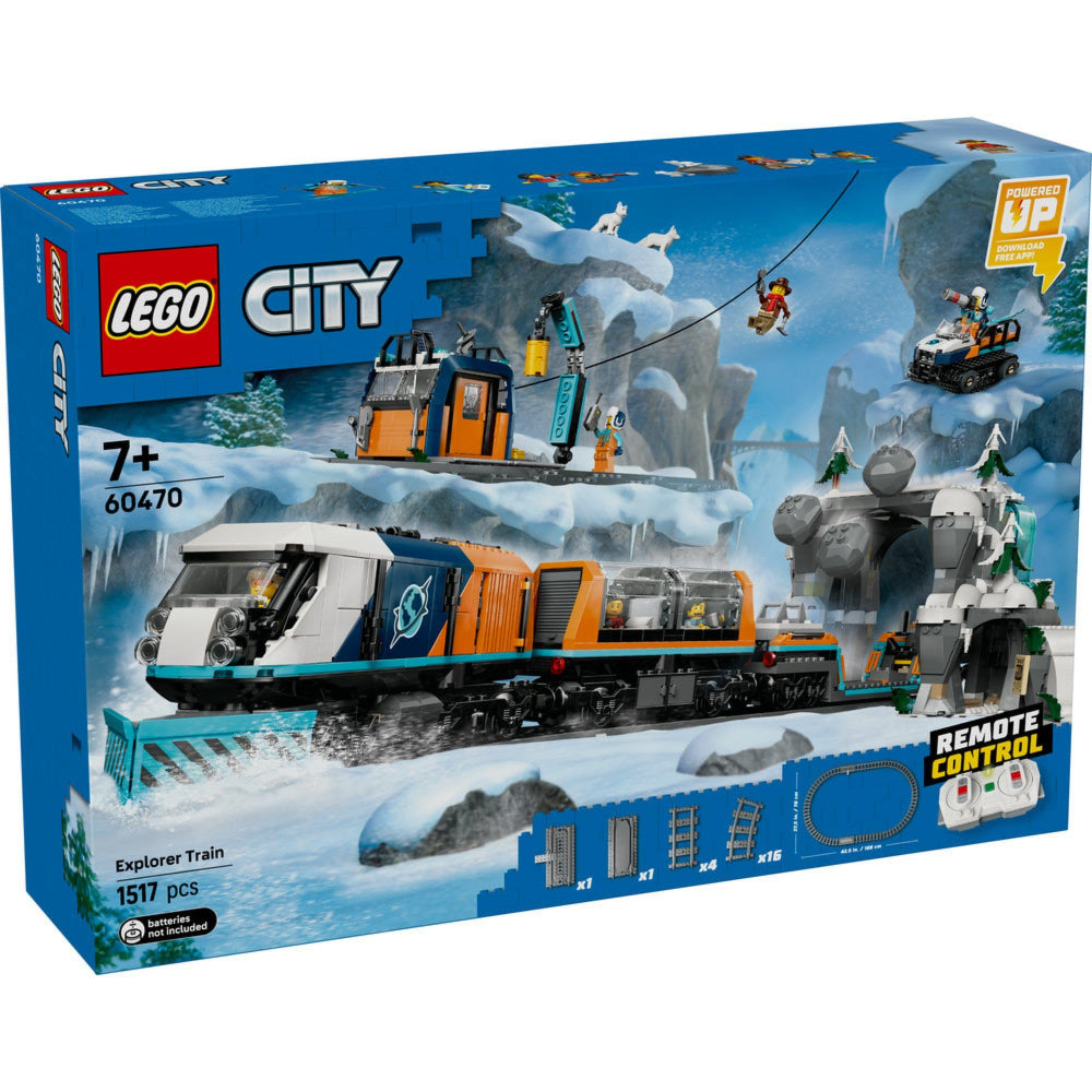Lego 60470 City Explorers' Arctic Polar Express Train (1517 Pieces)