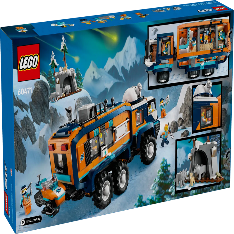 Lego 60471 City Arctic Explorer Science Lab Truck (1064 Pieces)