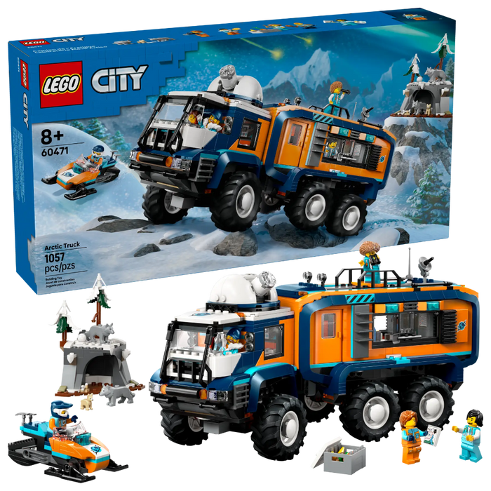 Lego 60471 City Arctic Explorer Science Lab Truck (1064 Pieces)-Construction-LEGO-Toycra