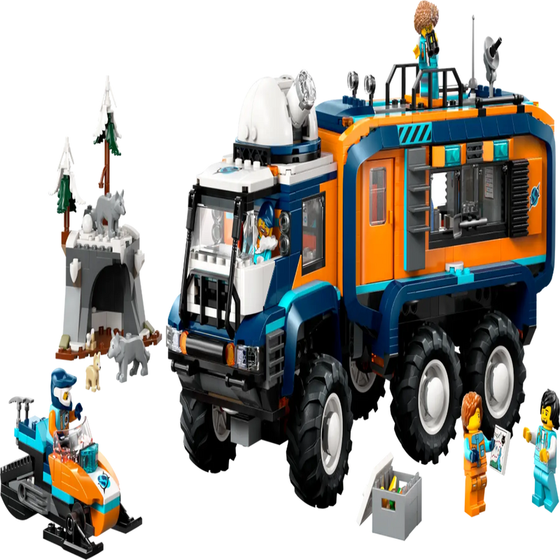 Lego 60471 City Arctic Explorer Science Lab Truck (1064 Pieces)