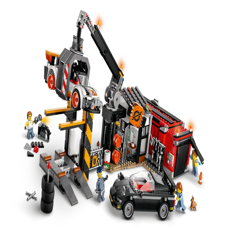 Lego 60472 City Scrapyard with Cars (871 Pieces)