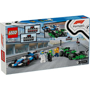 Lego 60474 City F1 Grid With VCARB & Sauber Race Cars (313 Pieces)