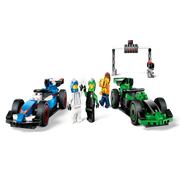 Lego 60474 City F1 Grid With VCARB & Sauber Race Cars (313 Pieces)