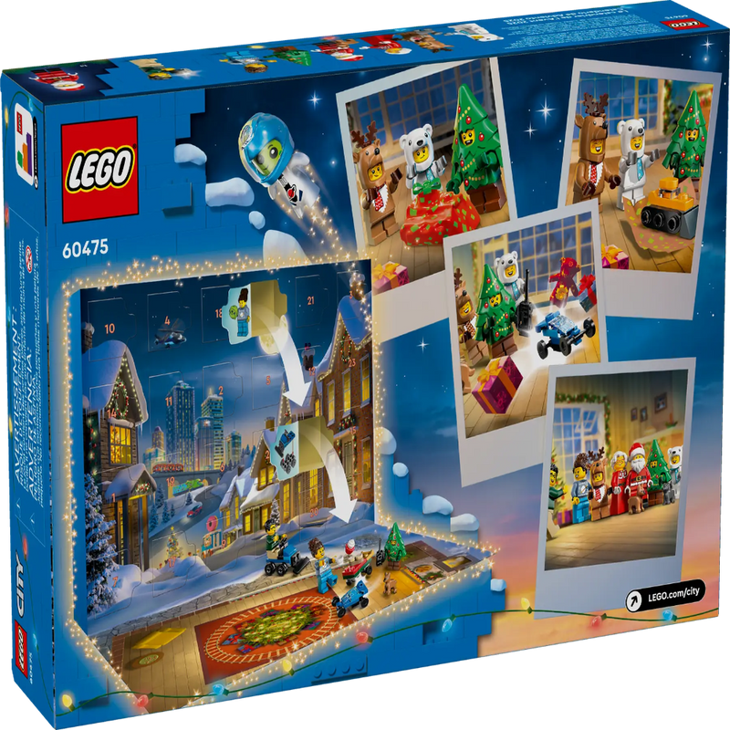 Lego 60475 City Advent Calendar 2025 (186 Pieces)
