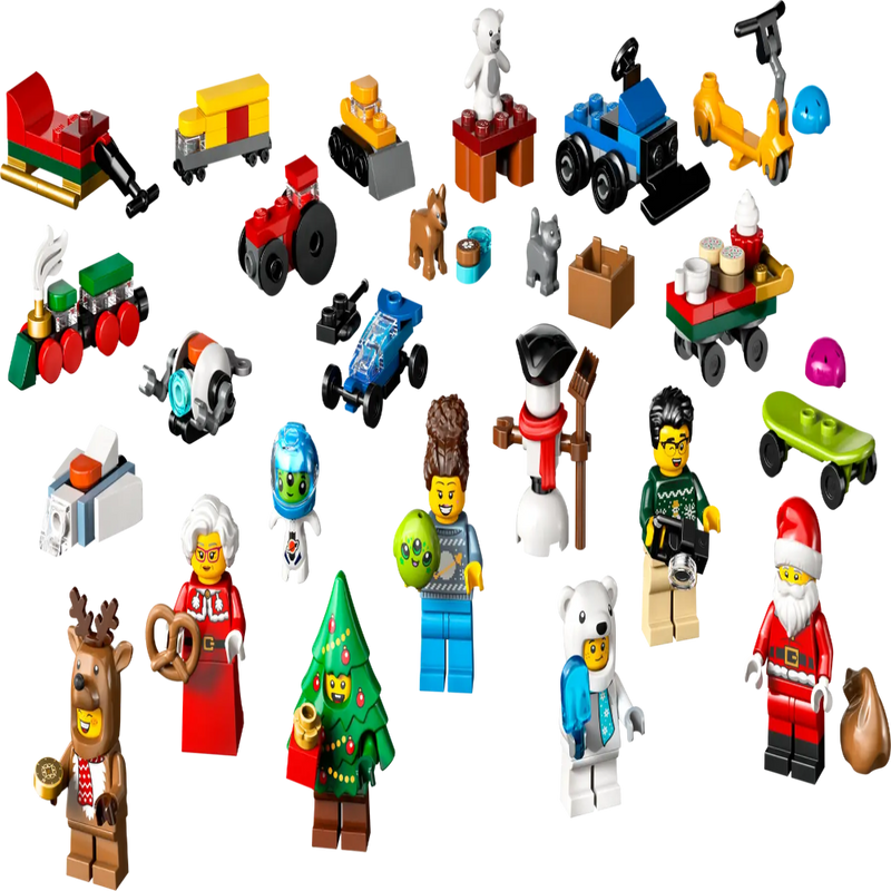 Lego 60475 City Advent Calendar 2025 (186 Pieces)