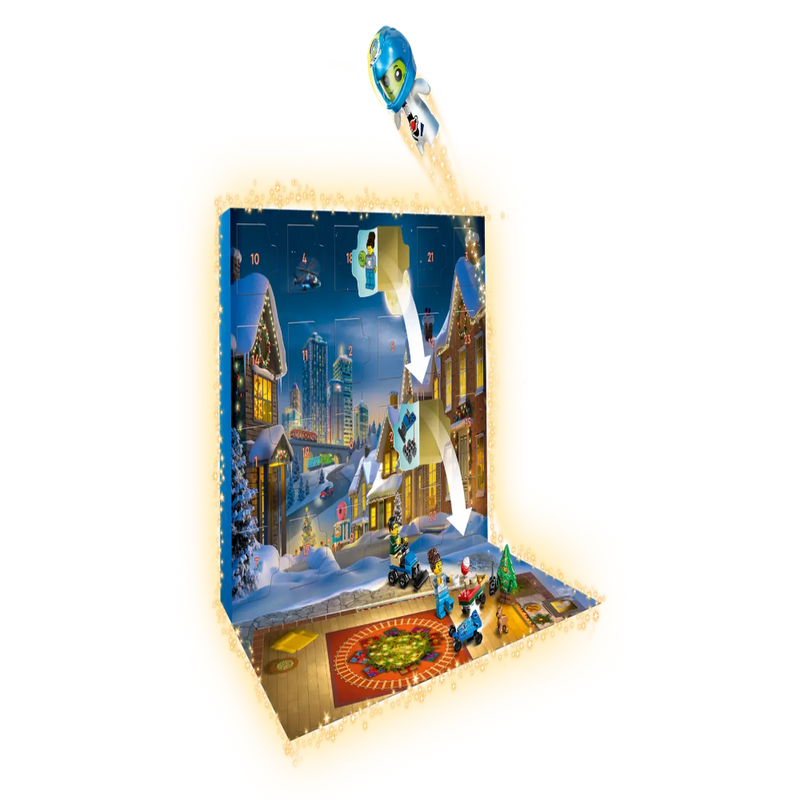 Lego 60475 City Advent Calendar 2025 (186 Pieces)