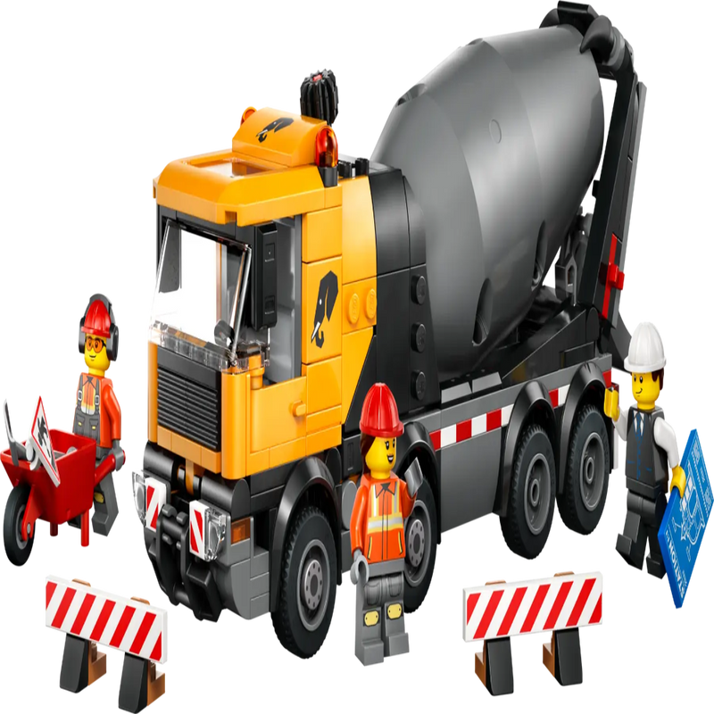 Lego 60478 City Cement Mixer (371 Pieces)