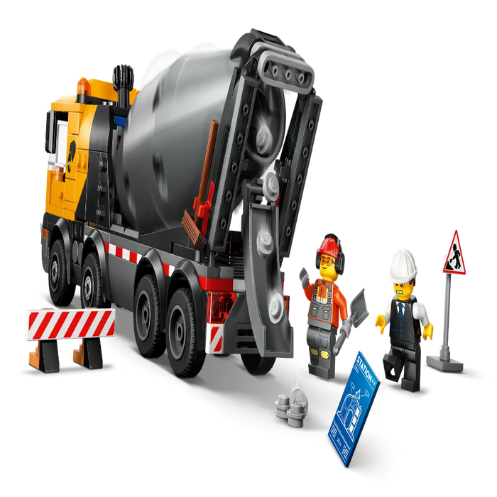 Lego 60478 City Cement Mixer (371 Pieces)-Construction-LEGO-Toycra