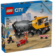Lego 60478 City Cement Mixer (371 Pieces)